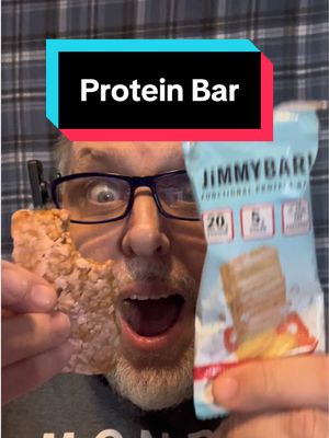 TikTok post by @shadowsofdust2 for JiMMYBAR!. Caption reads: [...] Protein Bar Strawberry Cookies & Cream....