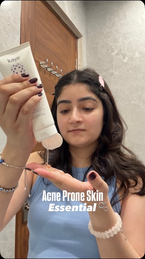 Instagram post by @nitya_walia for Kaya Science. Caption reads: [...] its claims. Highly recommend!!!!! #Ad....