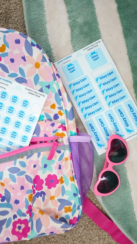 Instagram post by @missporsha for Name Bubbles. Caption reads: [...] EVERYTHING because if it’s not @namebubbles…....