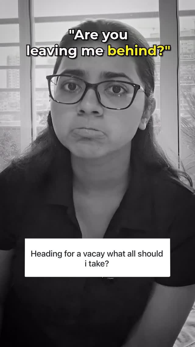 Instagram post by @dr.shachi_jain for Novology. Caption reads: Packing for a trip? The real struggle isn’t....