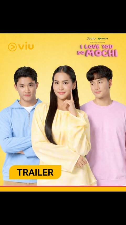 Instagram post by @badronmunirah for Viu Indonesia. Caption reads: Cinta ni memang lembut dan manis macam mochi eh? —....
