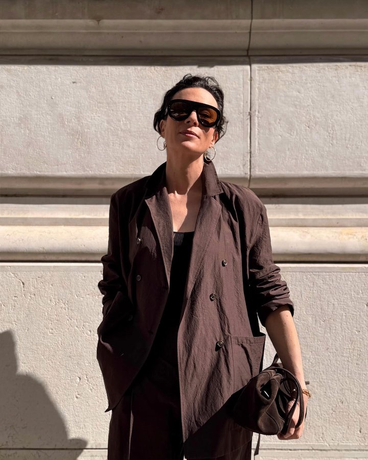 Instagram post by @garancedore for Soeur. Caption reads: I love this set by @soeur_paris which is so light....