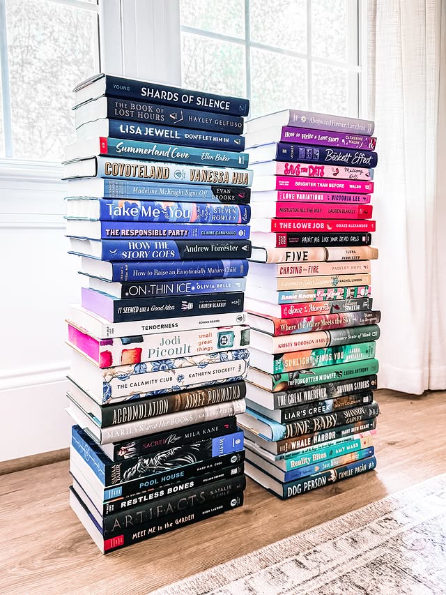 Instagram post by @marensreads for Mariner Books. Caption reads: it’s book mail on a monday for a change! swipe ➡️....