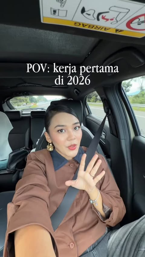 Instagram post by @chikaaudhika for Bank BRI. Caption reads: POV: sehari jadi MC 🎤✨ mulai dari americano pagi....