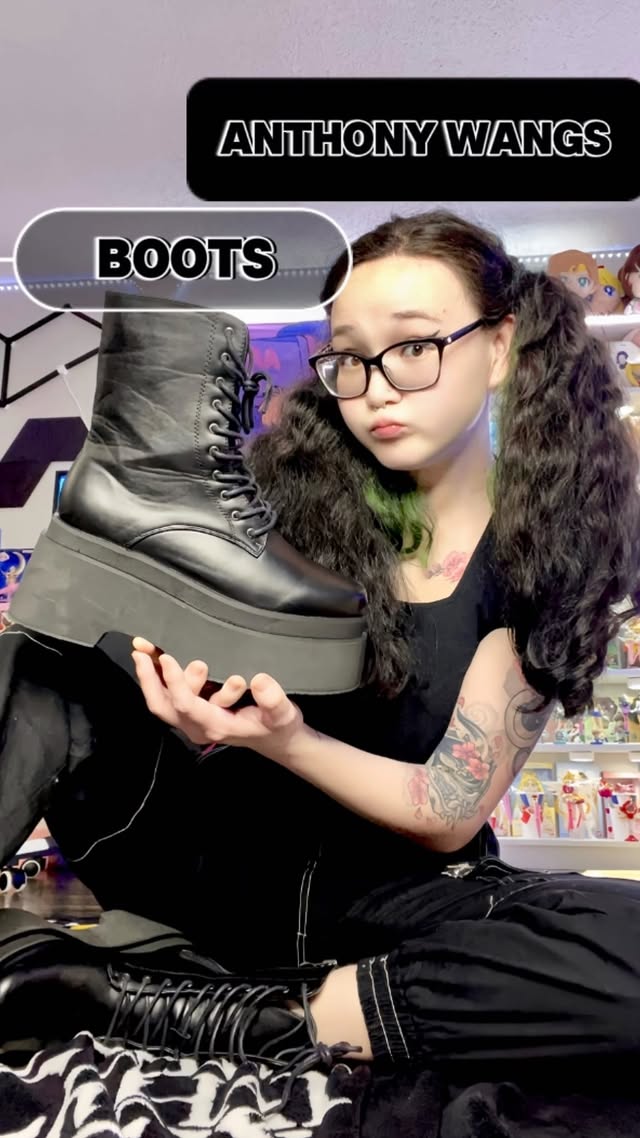 Instagram post by @sailor__yuri for Anthony Wang. Caption reads: Repost. Check out @anthonywangshoes 🥾 with my....