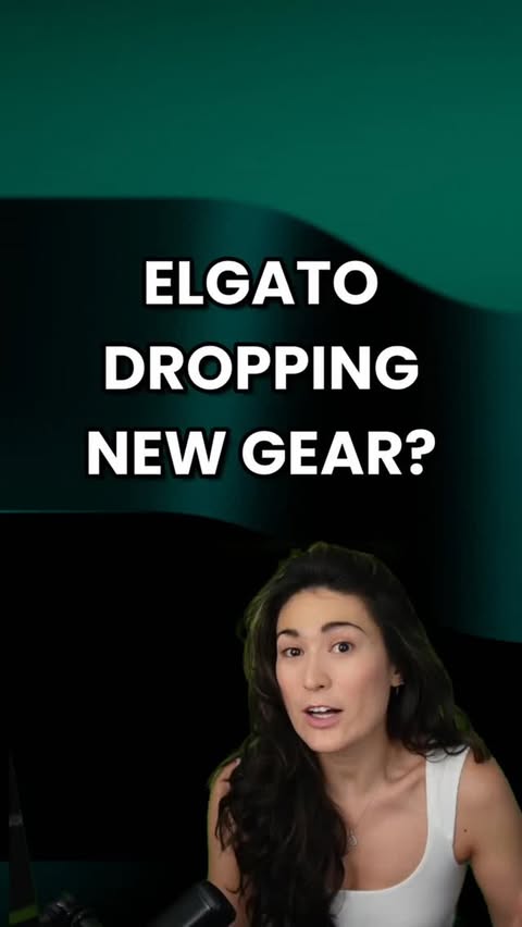 Instagram post by @jackijing for Elgato. Caption reads: WHAT!? What do you think of @elgato’s Wave Next....
