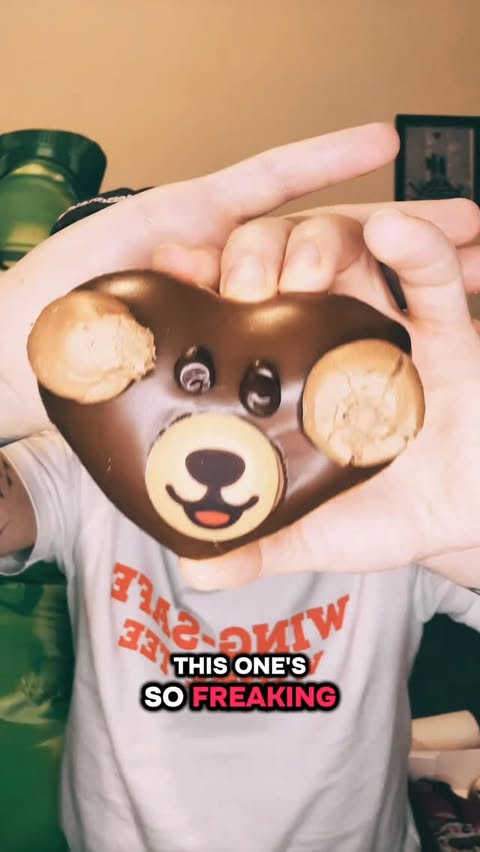 Instagram post by an influencer for Krispy Kreme Doughnuts. Caption reads: Krispy Kreme V-day collection review! (Thanks....