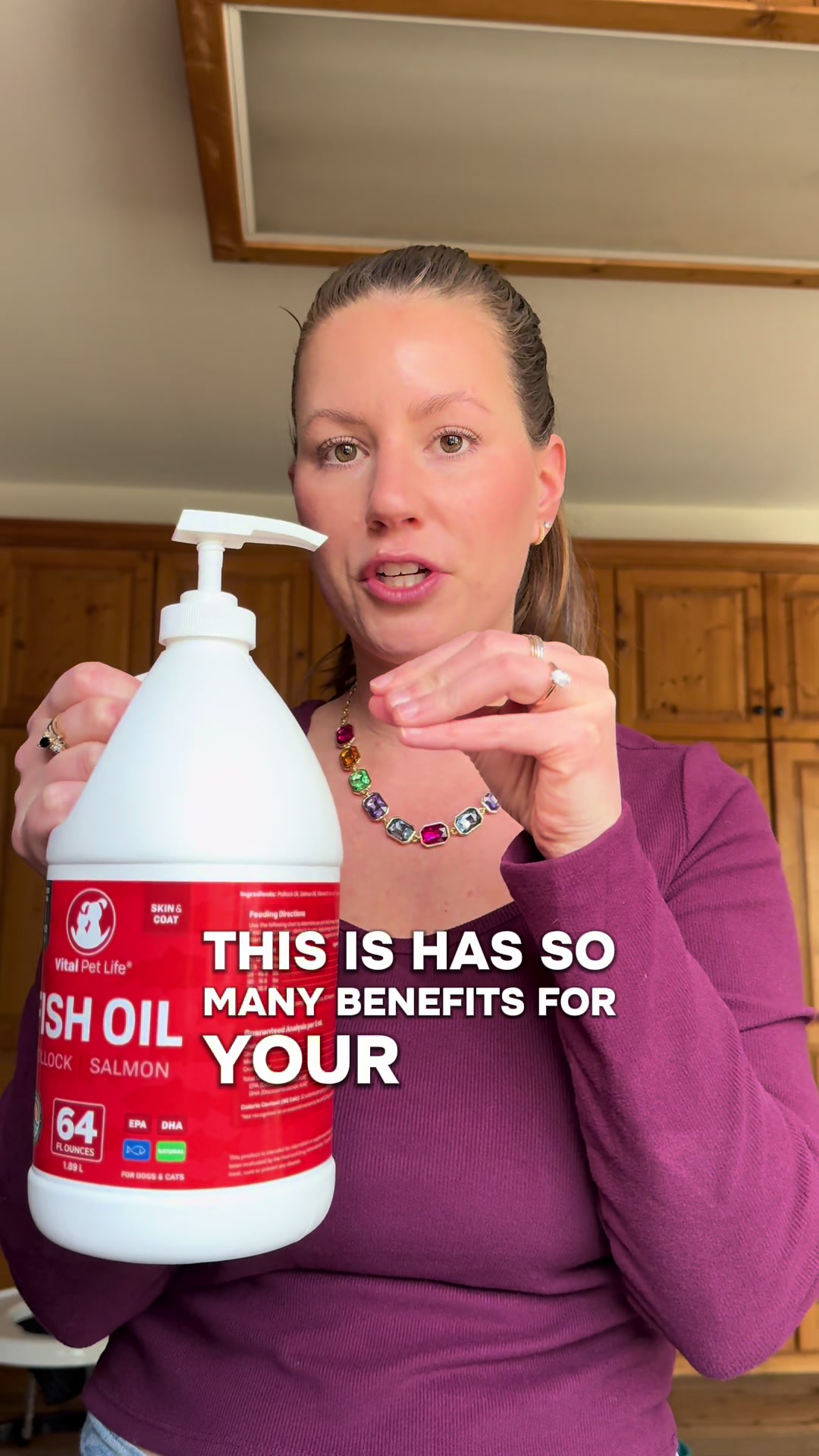 TikTok post by @rayraysa2 for Vital Pet Life. Caption reads: @Vital Pet Life #dogsoftiktok #dogmom #dogs [...].