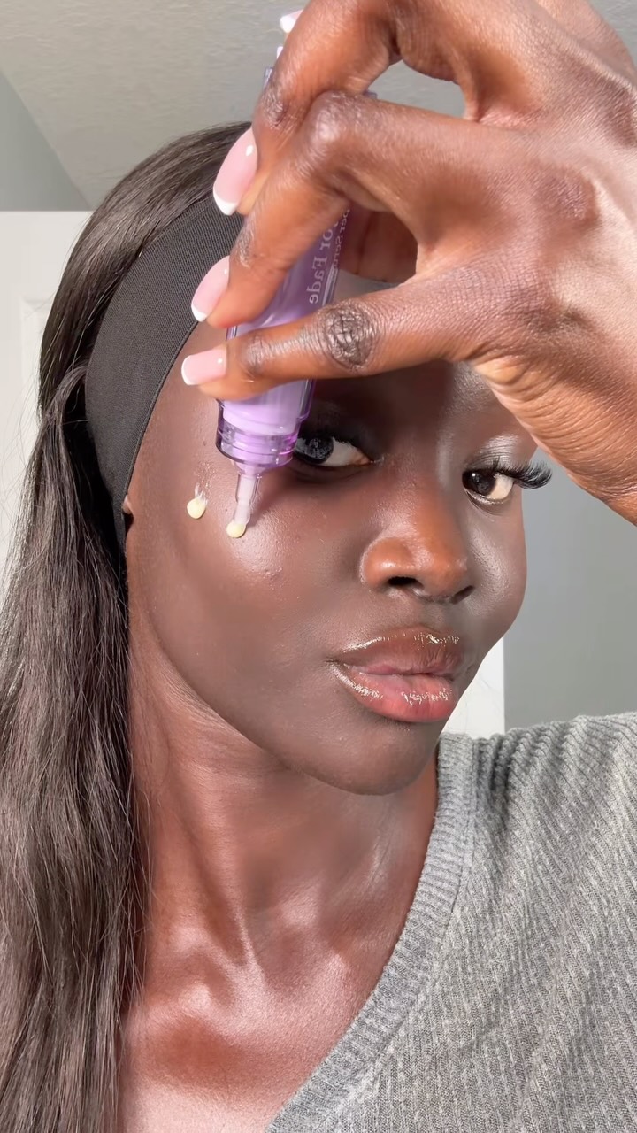 Instagram post by @nidalkabashi for Dr Idriss. Caption reads: Life may be dark, but your dark spots don’t have....