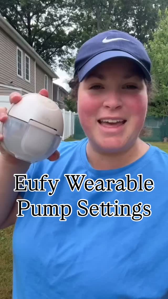 Instagram post by an influencer for eufy Baby. Caption reads: There are so many settings for the Eufy wearable....