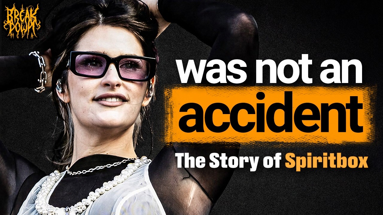 YouTube post by @BreakdownMediaYT for Neural DSP. Caption reads: How Courtney LaPlante Became the Face of Modern....