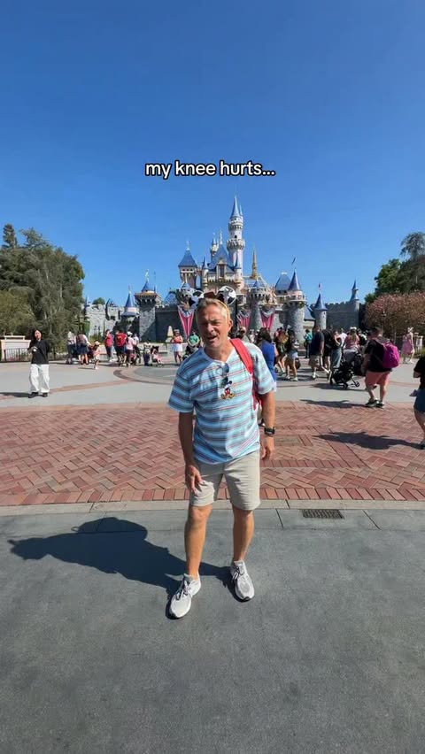 Instagram post by @puwtok for Walt Disney Studios. Caption reads: pov: you take your dad to disney 😂....