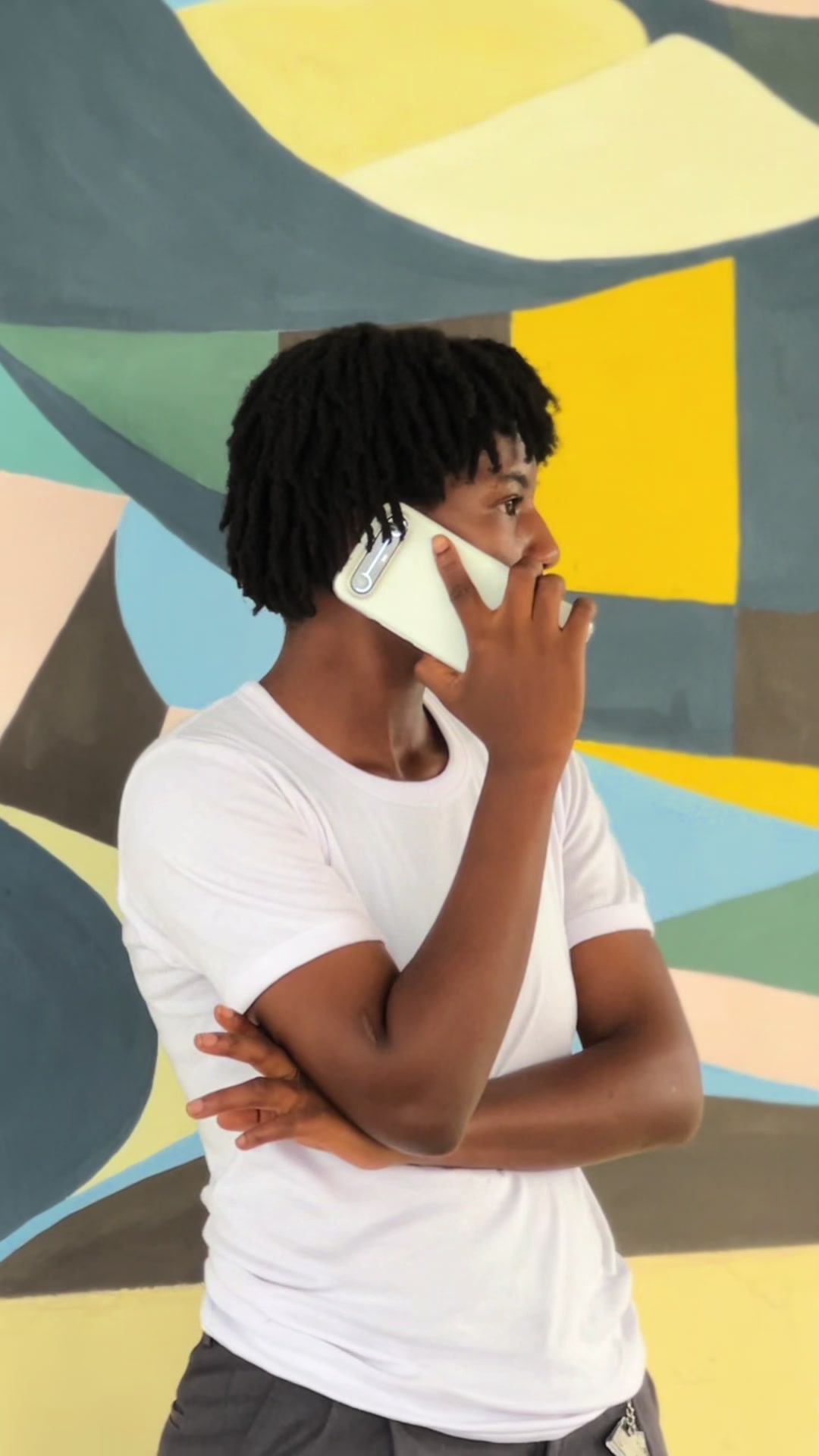 TikTok post by @chel_sea704 for Tecnomobile. Caption reads: tecno SparkSlim MOODLIGHT is just a flex 🌚@TECNO....