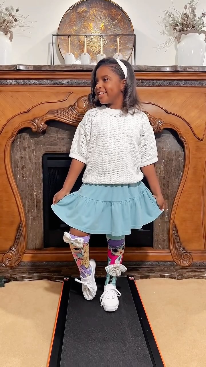 Instagram post by @worldofskylar for MADMIA. Caption reads: [...] L.O.L. Knee High Socks:....