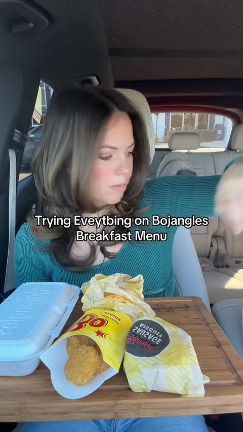 Instagram post by @eatdrinkandbemandy for Bojangles. Caption reads: Bo berry biscuit forever @bojangles....