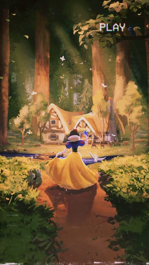 Instagram post by @onepikapi for Disney Princess. Caption reads: 📺 Snow White (1937) with Adriana Caselotti’s....