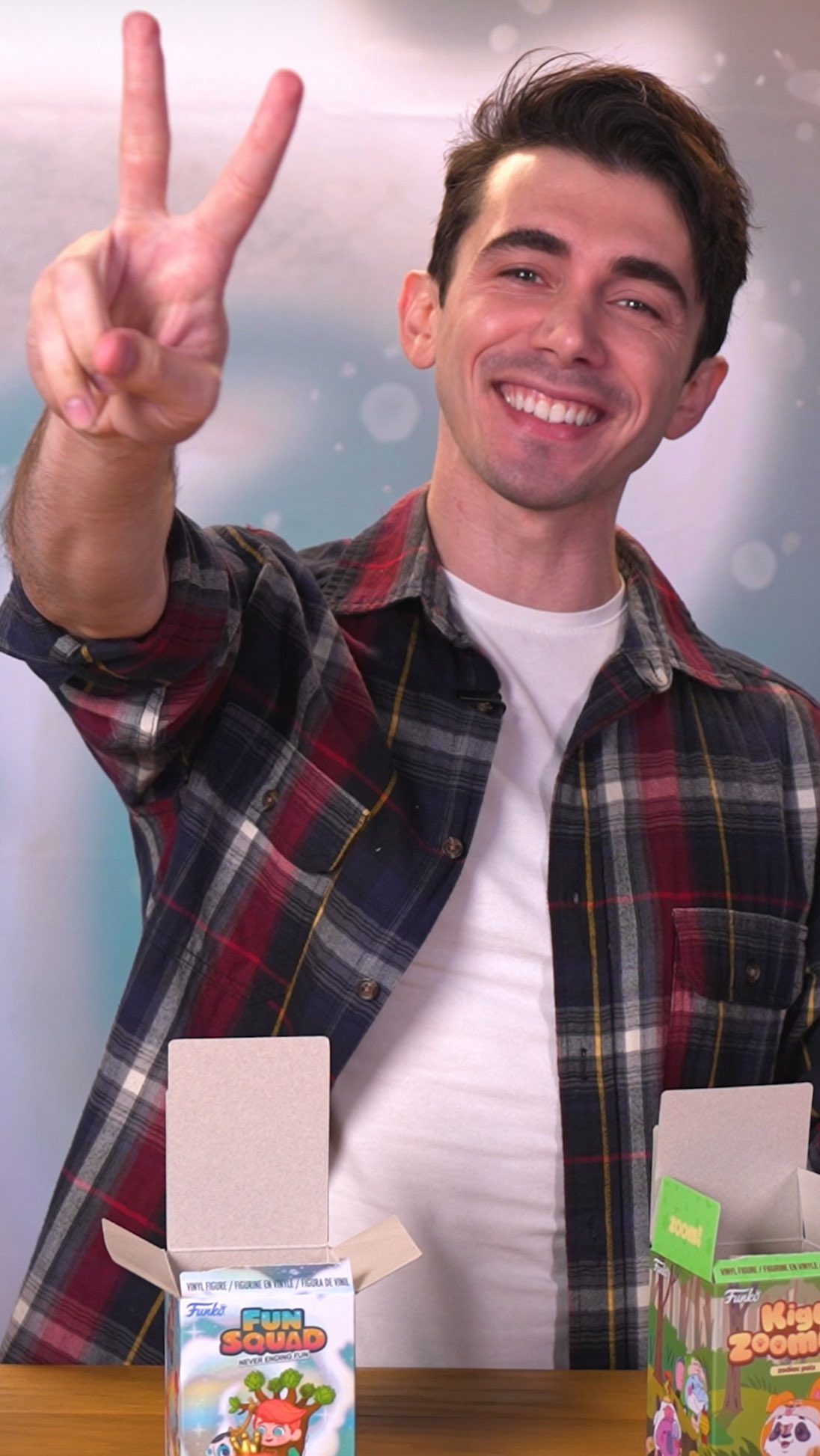 Instagram post by @chrisvillain for Funko. Caption reads: 🤯 YOU GUYS @originalfunko CAME OUT WITH BLIND....