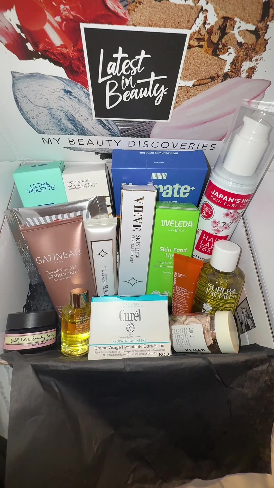 TikTok post by @jodie1303 for Latest in Beauty. Caption reads: Sale and coupons on my fave from @Latest in Beauty....