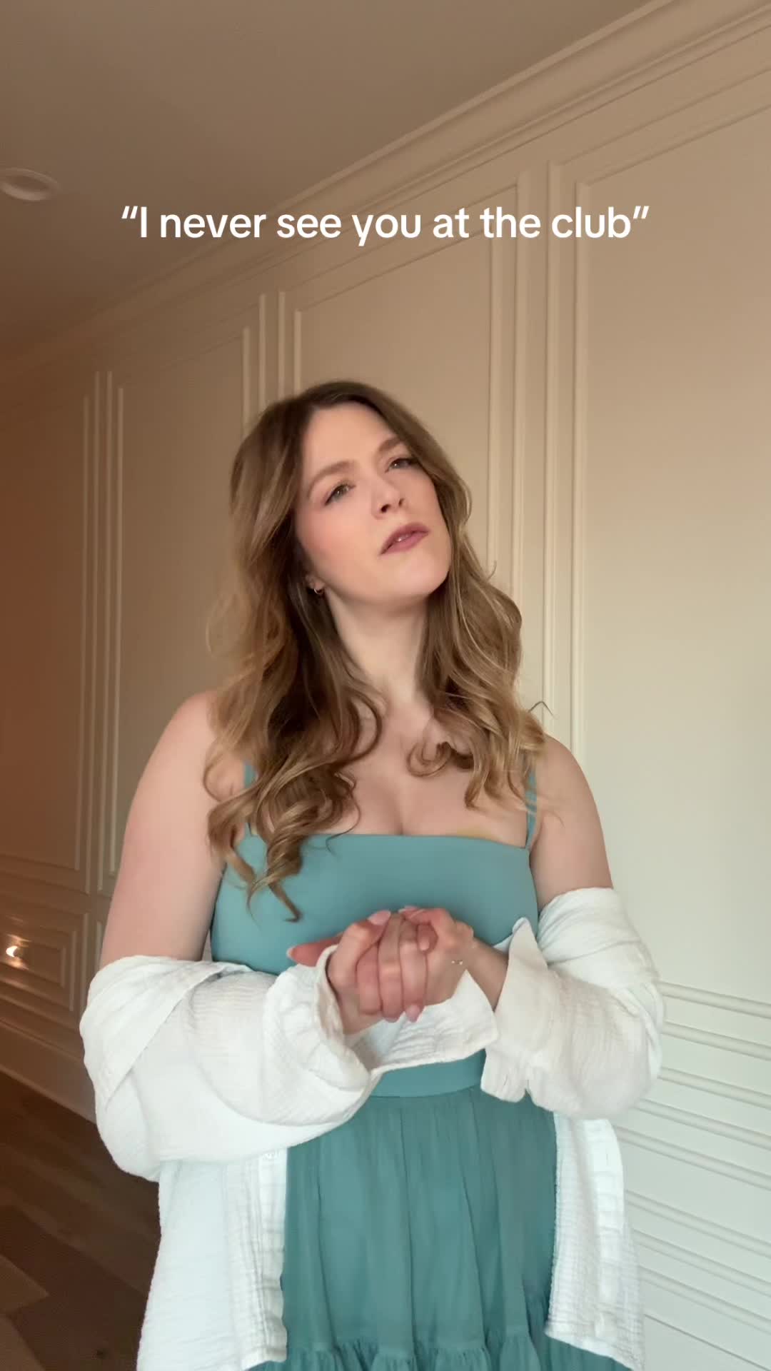 TikTok post by @kelseydangerous for Trident Gum. Caption reads: I’m a very busy person #Tridentgum....