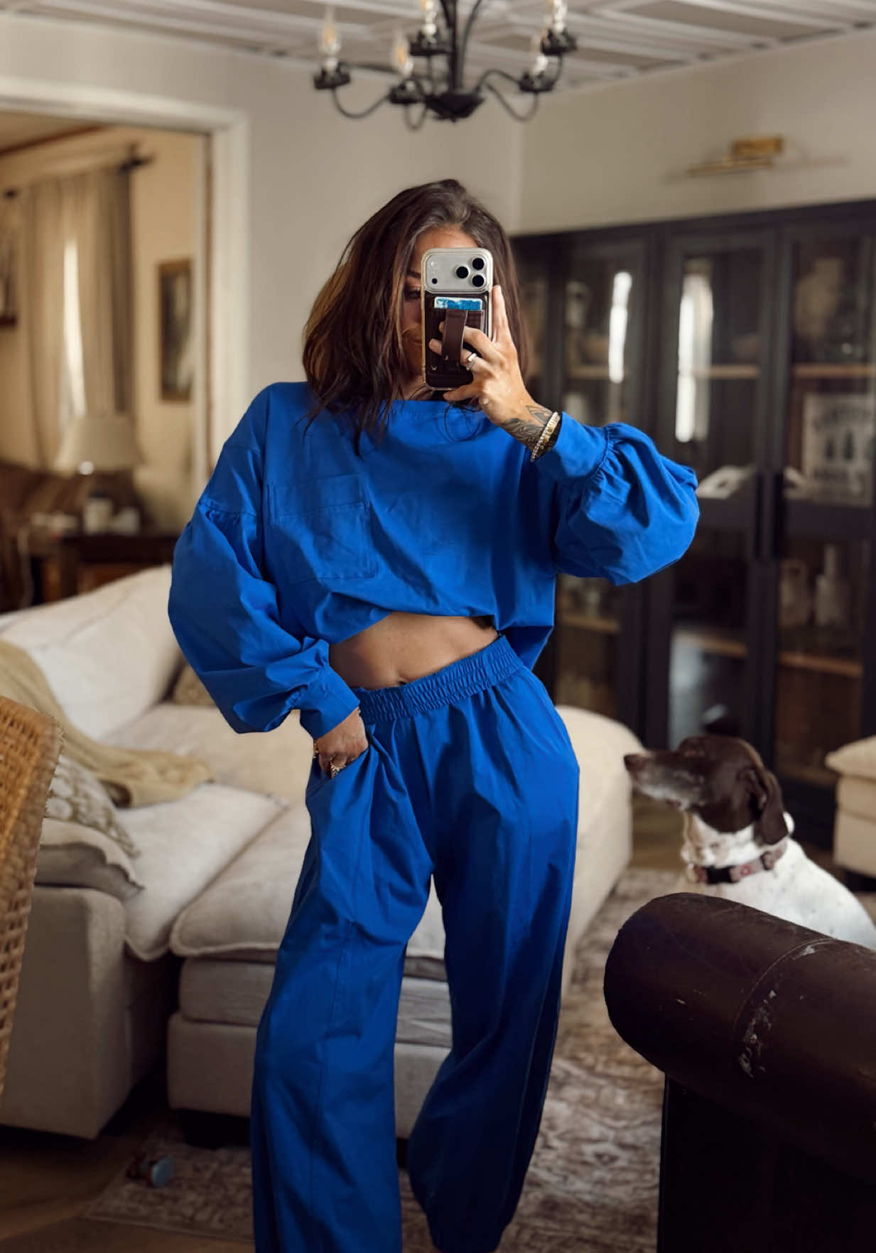 TikTok post by an influencer for SCUSTY. Caption reads: [...] for less fr 😮‍💨🧢🐬🦋💙 @SCUSTY #fyp....