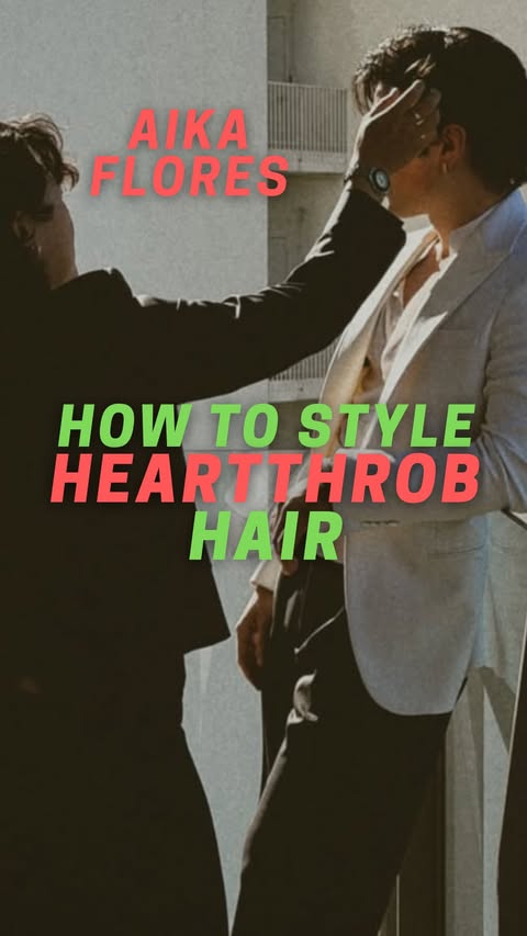 Instagram post by @blueprintgrooming for American Crew. Caption reads: [...] heartthrob hairstyle using different....