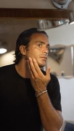 Instagram post by @alessandro_matri_32 for Braun Spain. Caption reads: Braun Series 9 Pro, il meglio per la mia barba....