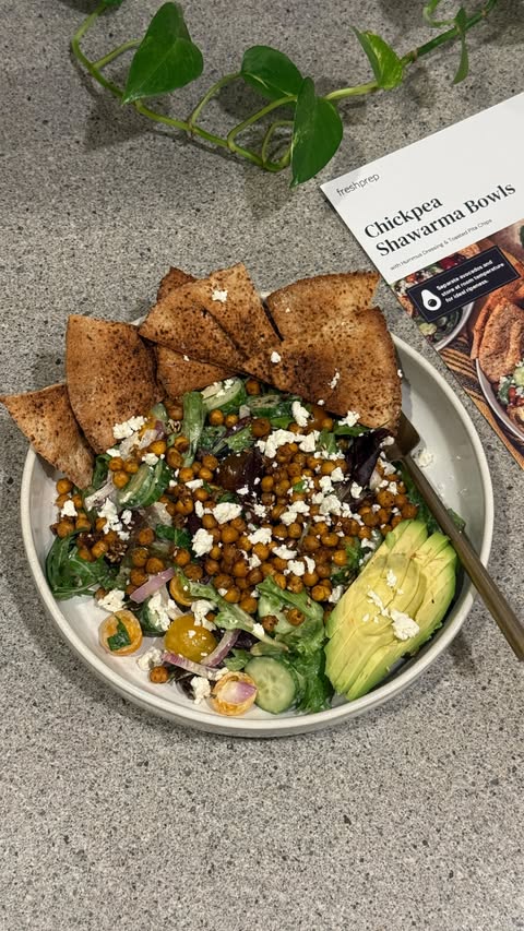 Instagram post by @purelycristina for Fresh Prep. Caption reads: [...] spending all day in the....