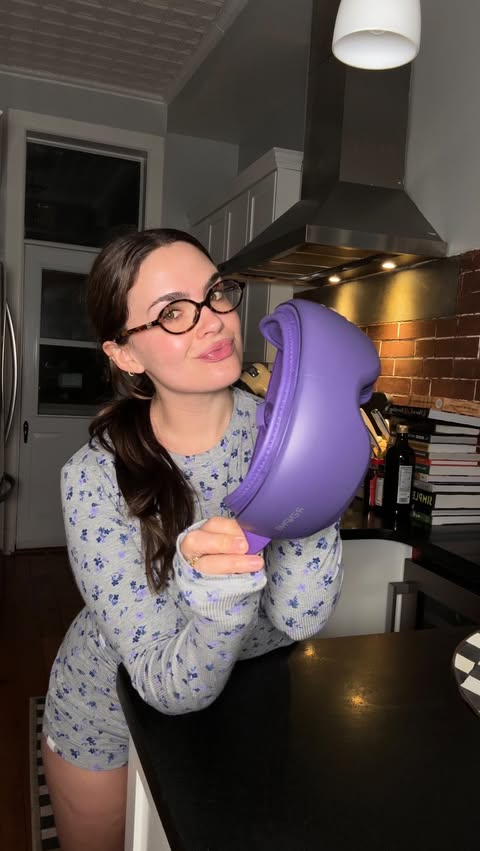Instagram post by @annabhamm for RENPHO. Caption reads: [...] revamped my nighttime routine and my @renpho....