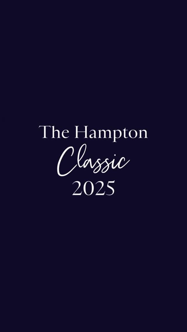 Instagram post by @thekatzenteam for Douglas Elliman. Caption reads: [...] Hampton Classic
For the 29th year, Douglas....