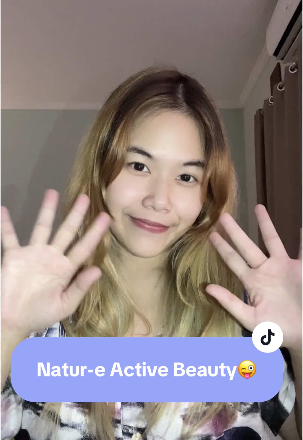 TikTok post by @rslmydln for Natur-e. Caption reads: [...] Tinggal mampir ke Alfamart terdekat!....