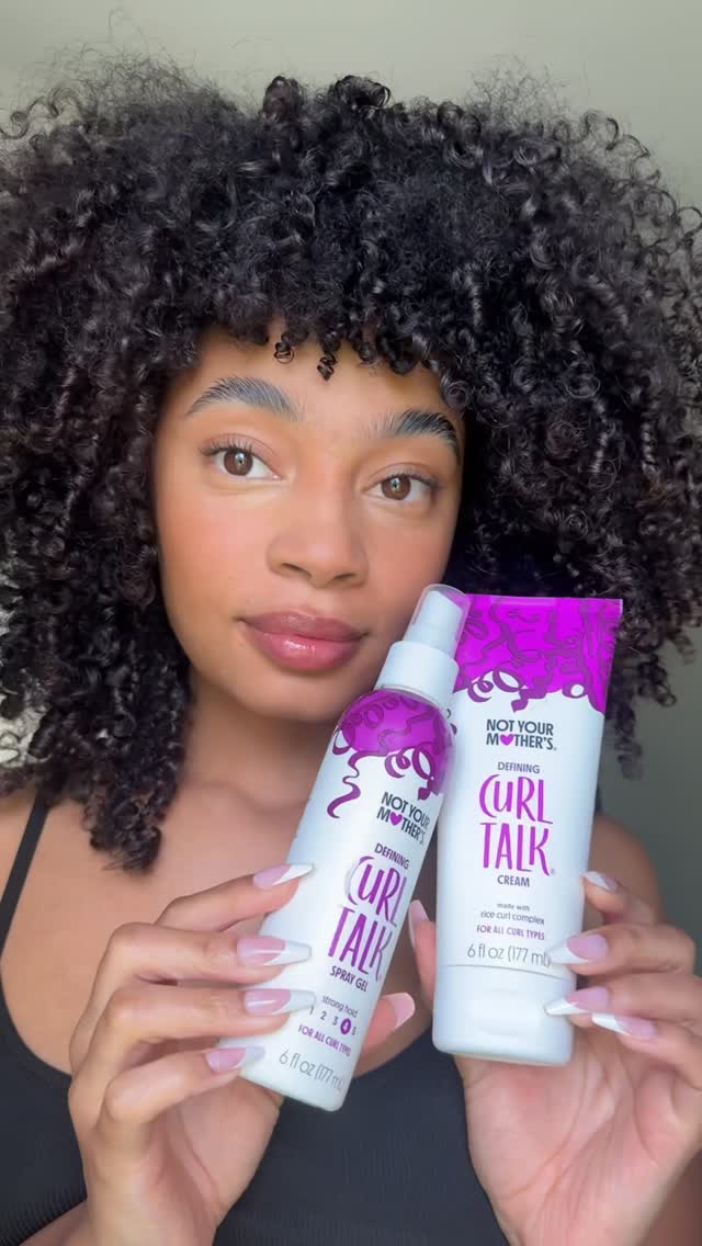 Instagram post by @brooklynnmccray for Not Your Mother's. Caption reads: the power of quality hair products @notyourmothers....
