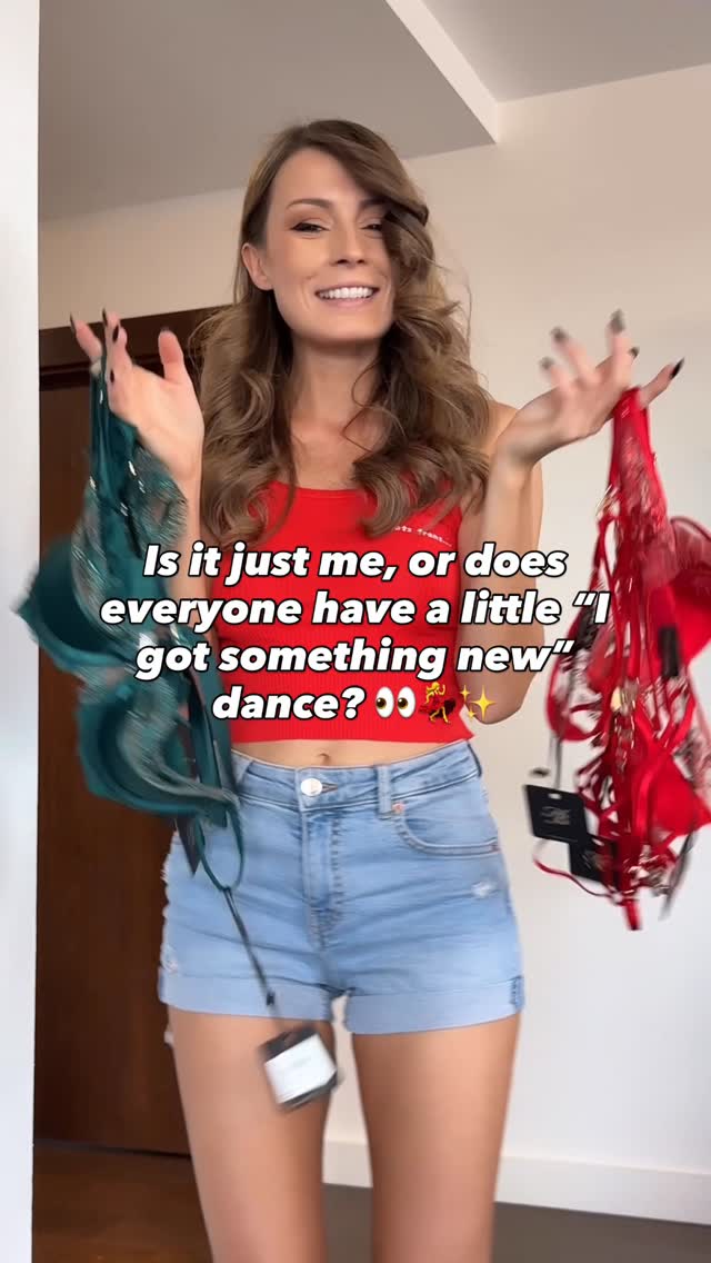 Instagram post by @anna.theothersideofme for Honey Birdette. Caption reads: New sets. New mood 🤭
10/10 serotonin boost....