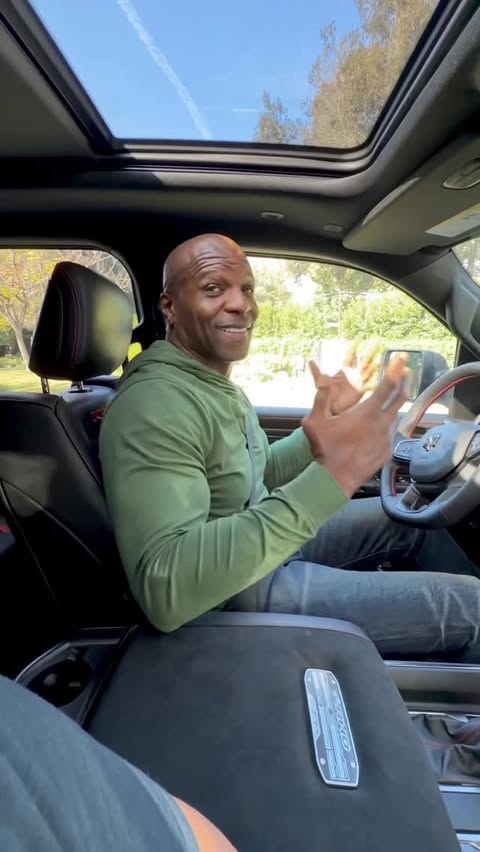 Instagram post by @terrycrews for Ram Trucks. Caption reads: I’ve never had a truck this good!! @ramtrucks....