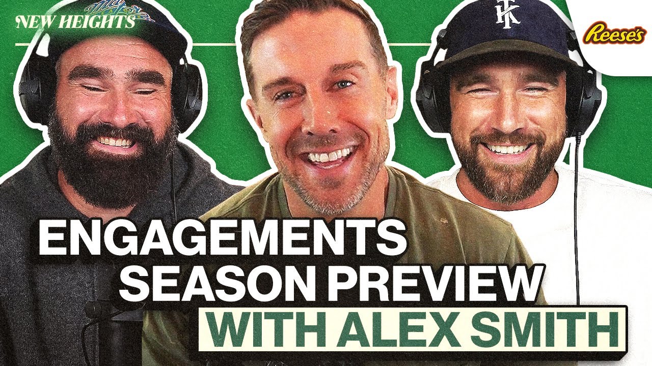 YouTube post by @newheightshow for Allstate. Caption reads: Engagement Advice, Birds Banner Night, Chiefs in....