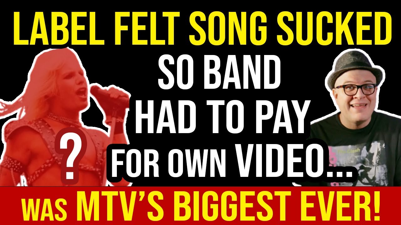YouTube post by @ProfessorofRock for Helix Sleep. Caption reads: Their DIRT CHEAP Video Was SO HUGE...MTV BANNED it....