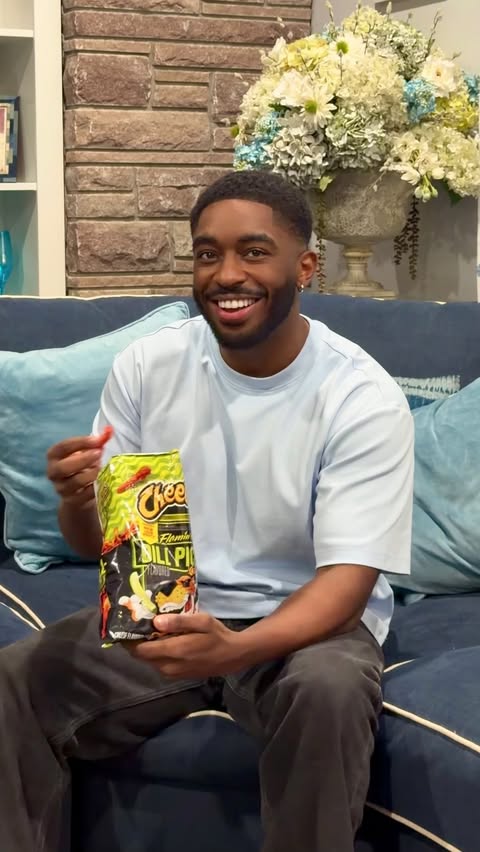 Instagram post by @raygantt for Cheetos. Caption reads: #Cheetos_Partner Cheetos has always been my [...].