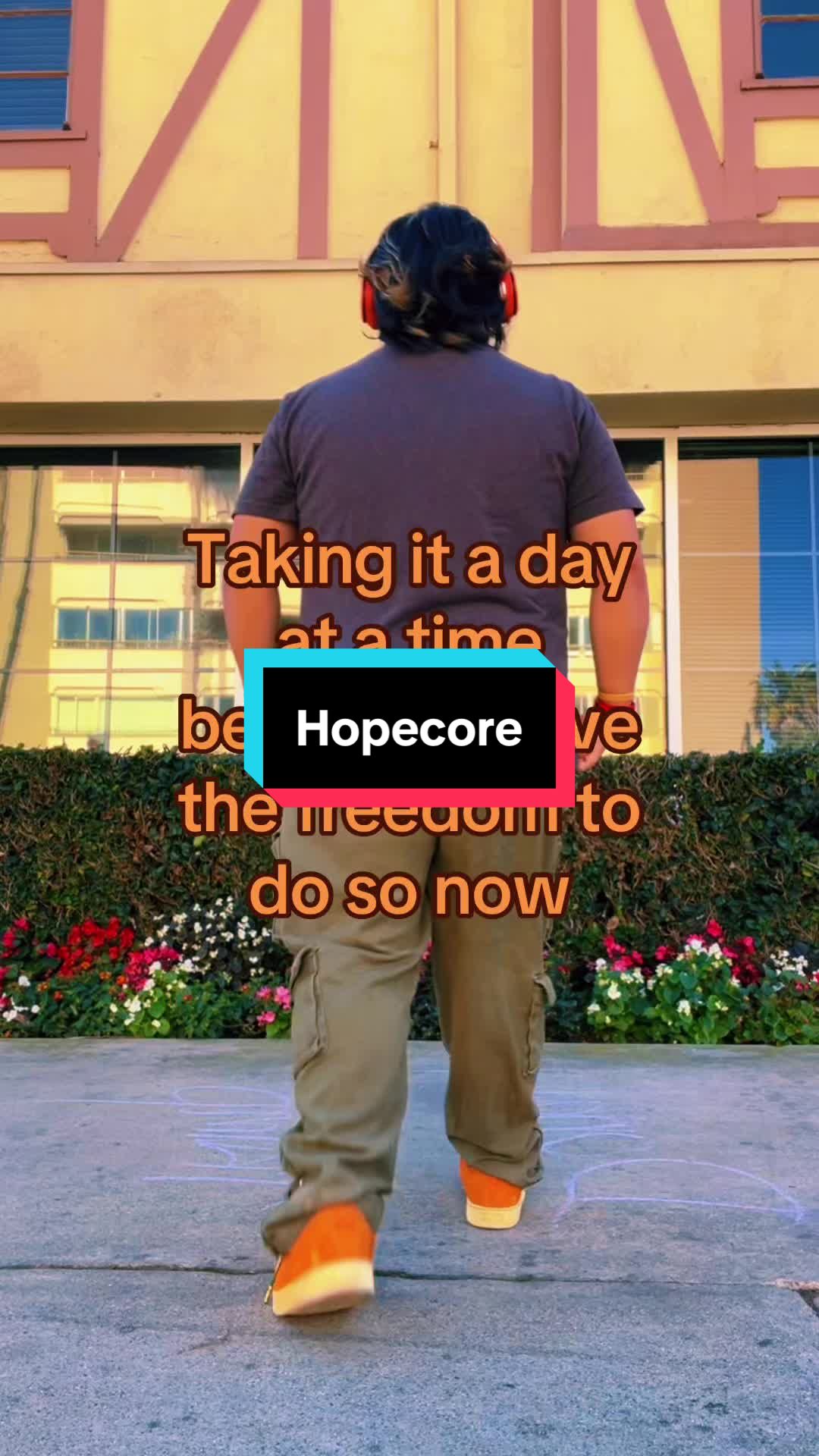 TikTok post by @kinginkofficial for Forever21. Caption reads: #fitcheck #motivation #ootd #hairmodel #hopecore....