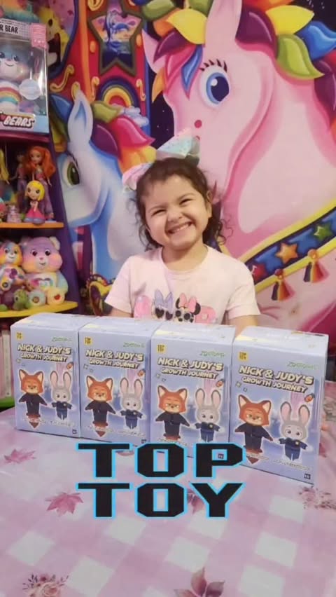 Instagram post by @therainbowfamilyfun for TOPTOY. Caption reads: [...] The Growth Journey Blind Box Series by....