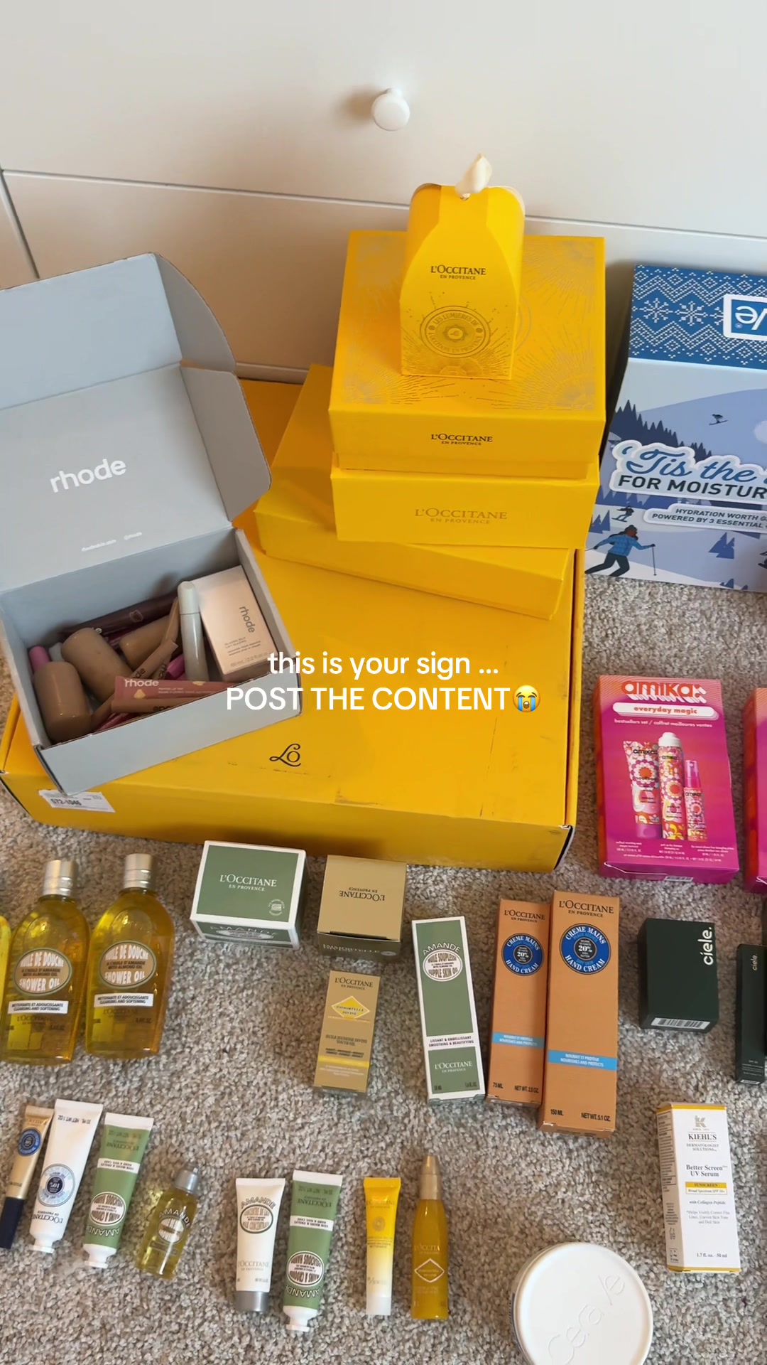 TikTok post by @nicoledorius2 for Tower 28 Beauty. Caption reads: this would not be pods without you guys 💖😭 and....