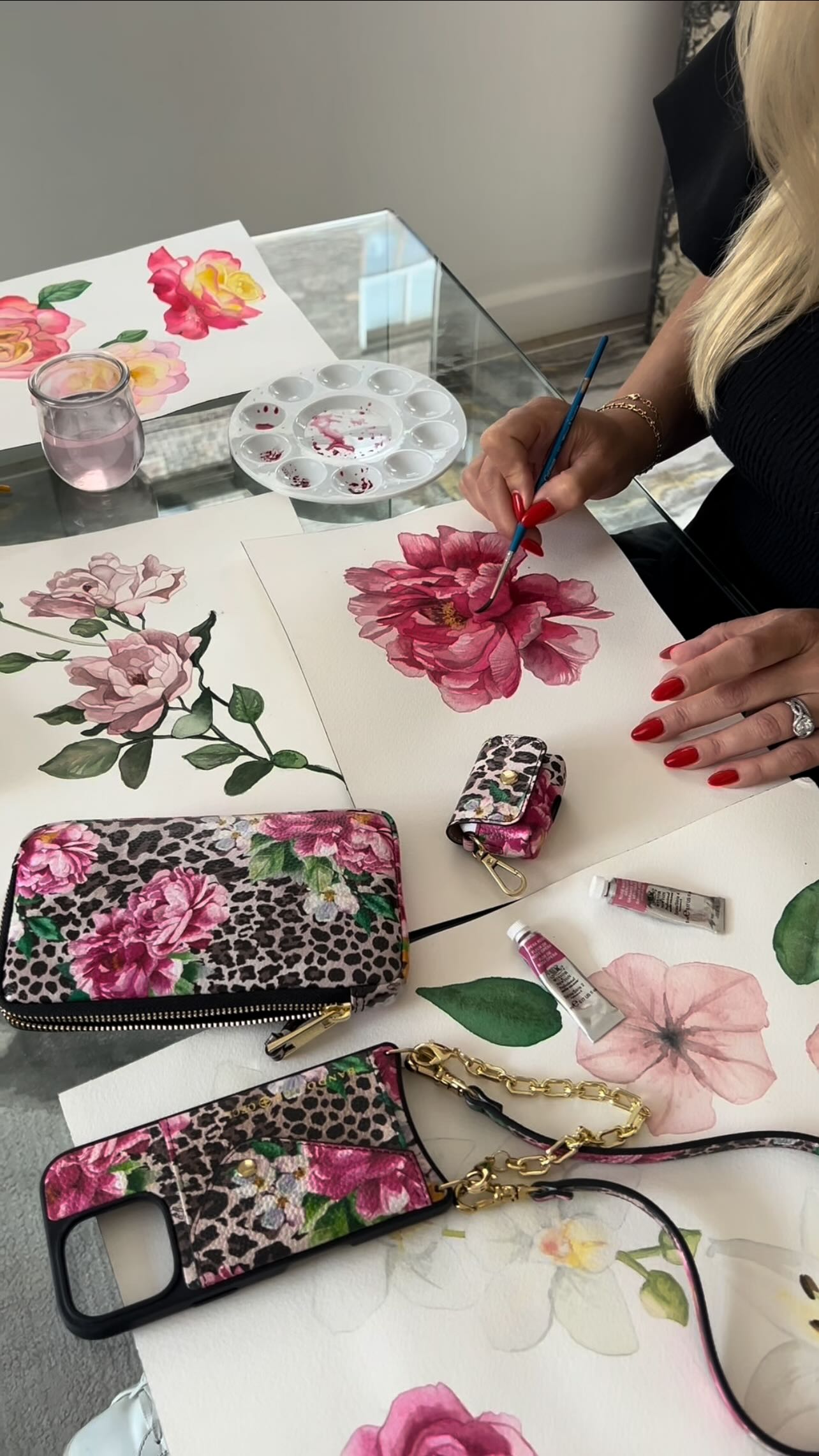 Instagram post by @cecijohnson for BANDOLIER. Caption reads: We’ve partnered with iconic artist and designer....