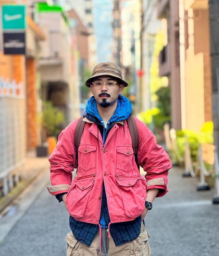 Instagram post by @yanai.jun1 for Danner. Caption reads: [...] #kennethfield #moscot #standardsupply....