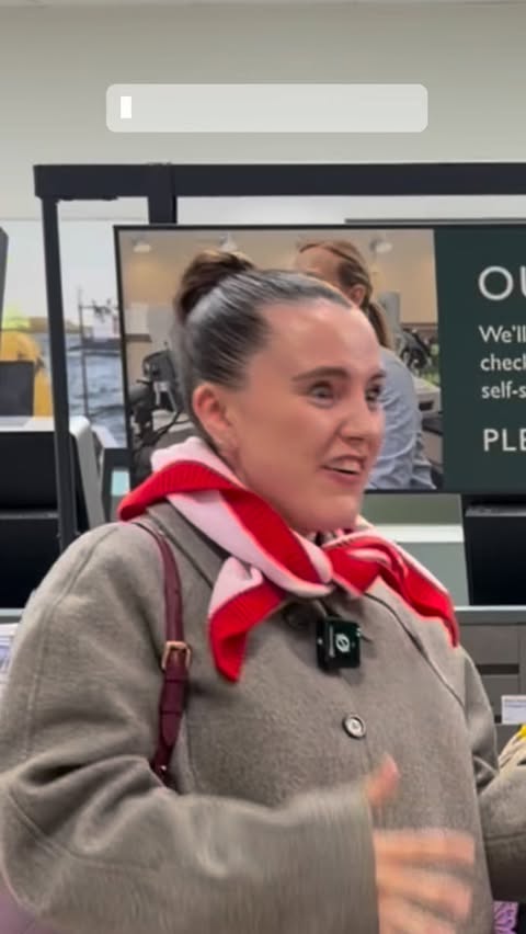 Instagram post by @theharrietfisher for Sophia Webster. Caption reads: [...] it all 🤣🦋 what a joy! Grab your....