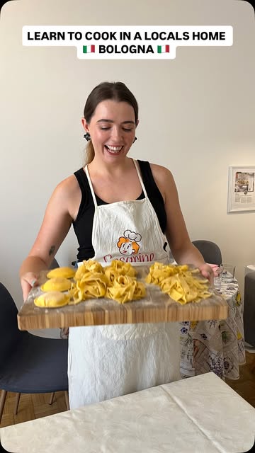 Instagram post by @ciaraswalsh for Viator. Caption reads: Learn how to cook in a locals home! @viator You....