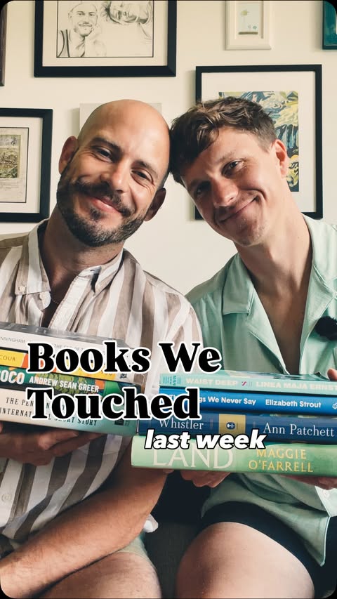 Instagram post by @christophermetts for Alfred A. Knopf. Caption reads: BOOKS WE TOUCHED LAST WEEK in which we ask each....