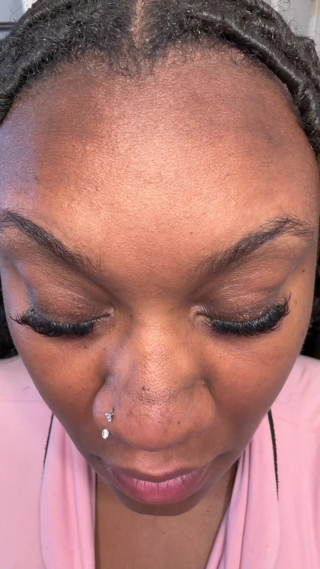 TikTok post by @ohthatskayyyyyyy for Geeneiya Lashes. Caption reads: [...] is: 10, 12,12,14,14,14 ✨ Thank you @Geeneiya....