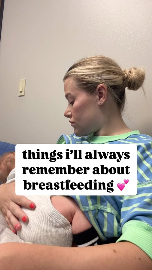 Instagram post by @michelleburrtx for Splash Refresher. Caption reads: IYKYK 😁🥲 the breastfeeding thirst will forever....