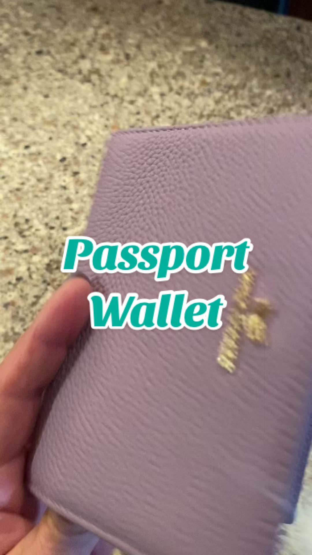 TikTok post by @mama5.finds for Royal Bagger. Caption reads: [...] #TravelEssentials #PassportHolder @ROYAL....