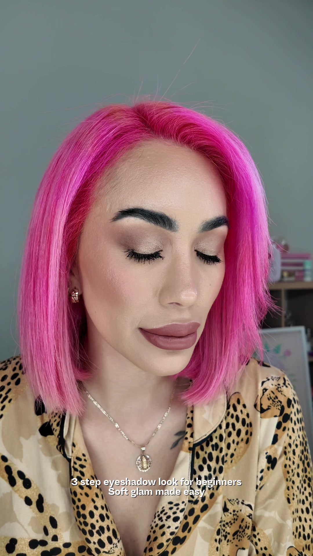 TikTok post by @living_with_monica for Doll 10 Beauty. Caption reads: [...] this palette to be THIS easy to use @Doll 10....