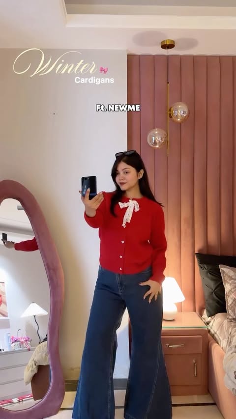 Instagram post by @nishhehe for NEWME. Caption reads: [...] sweater, pinteresty, cute,....