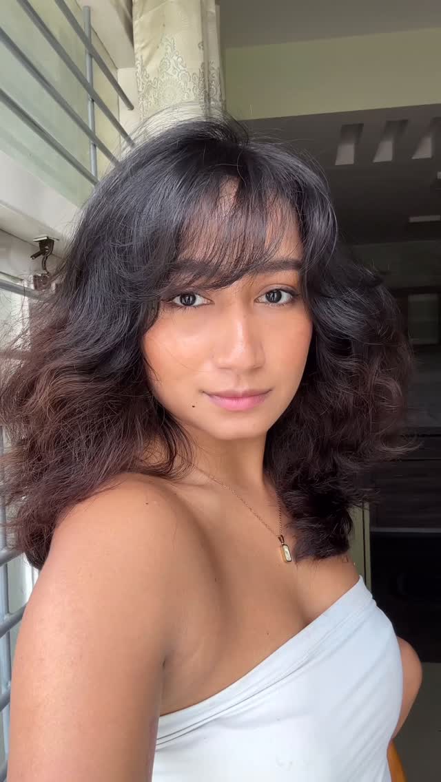 Instagram post by @itscatherineshadap for BBlunt. Caption reads: My hair has been the lab rat to all my existential....